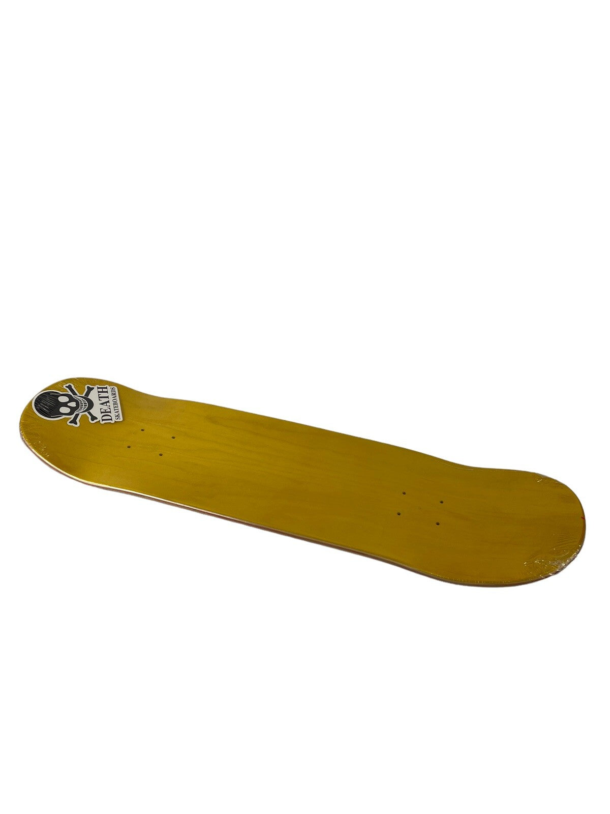 Death Skateboards Eddie Belvedere Maiden Pro 8.25-inch skateboard deck with Tapered Square FA Nose and signature Maiden graphic.