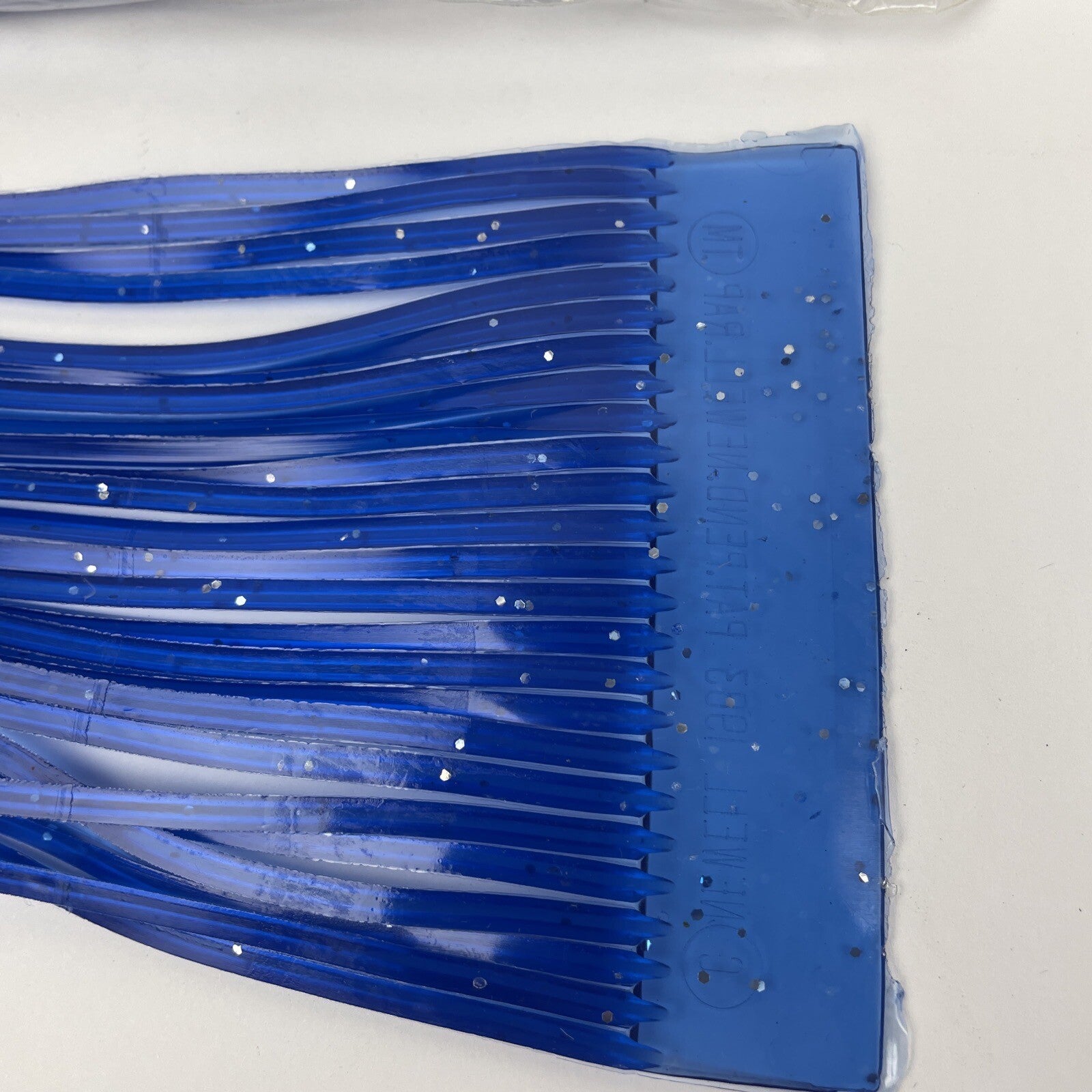 Newell MFG 10-pack blue offshore trolling fishing skirts for tuna marlin wahoo