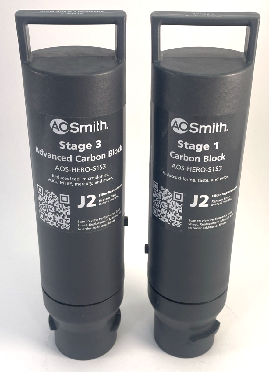 AO Smith Reverse Osmosis Water Filter Replacement Cartridges Carbon Replacement