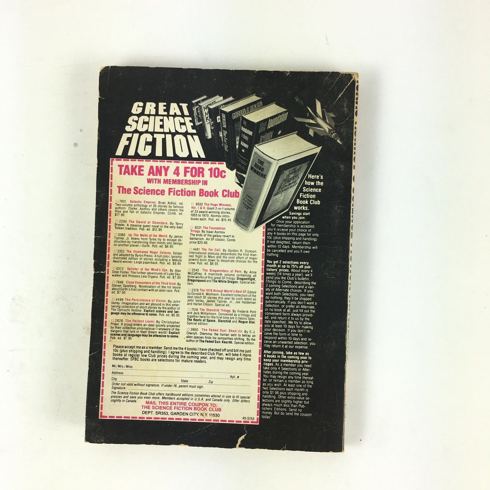 December 1973 Isaac Asimov's Science Fiction Magazine Jack Gaughan MartinGardner