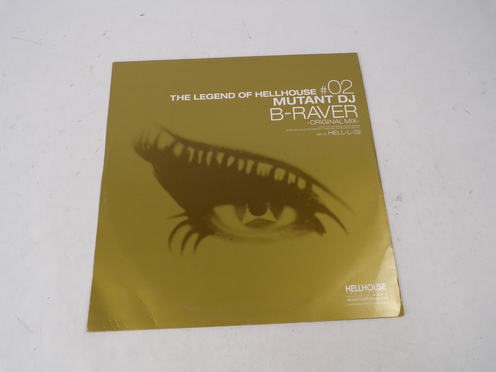 The Legend Of Hellhouse Mutant DJ With MC Magika Hardhouse Raver Vinyl Record