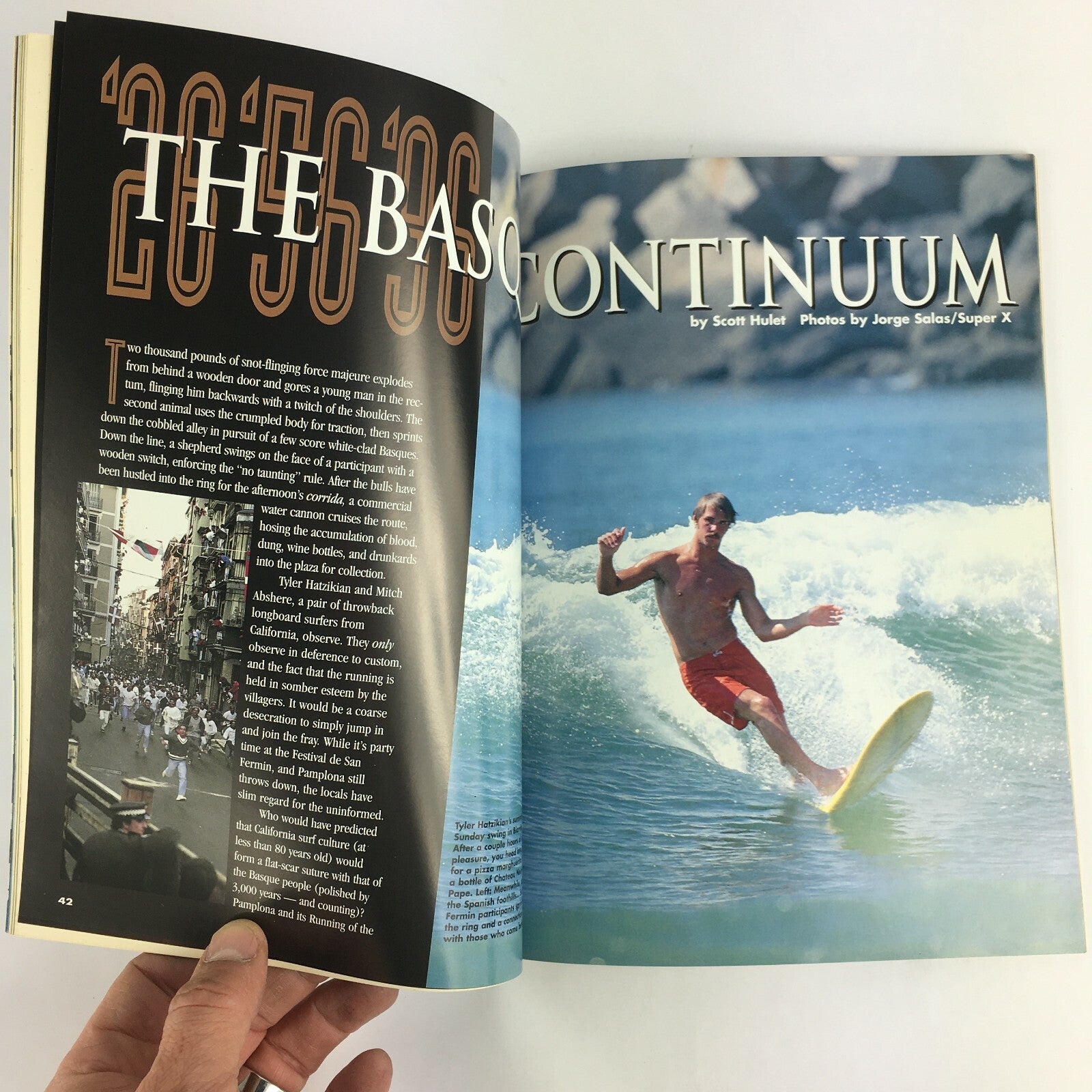 April 1997 Longboard Magazine Go Away The Surf Travel Edition Mexico Narnotu 