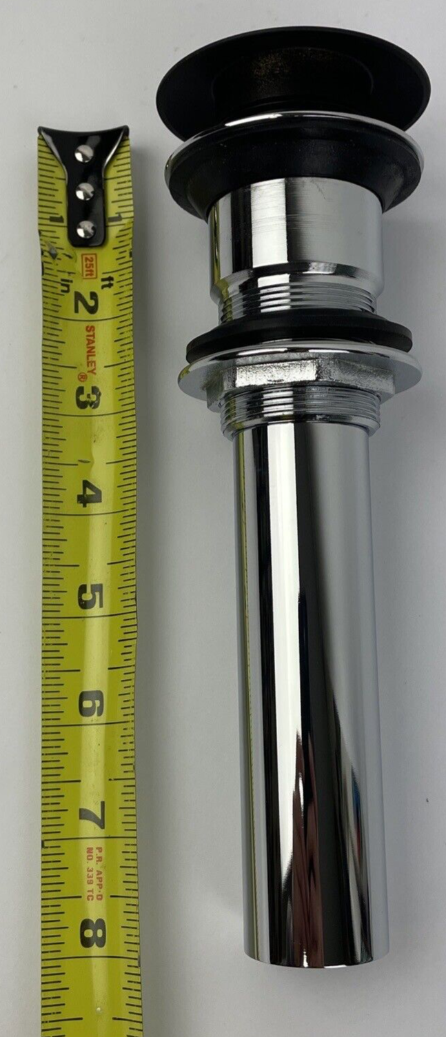 Designer  Matt Black Lavatory Drain Assembly Less Overflow - Very high Quality