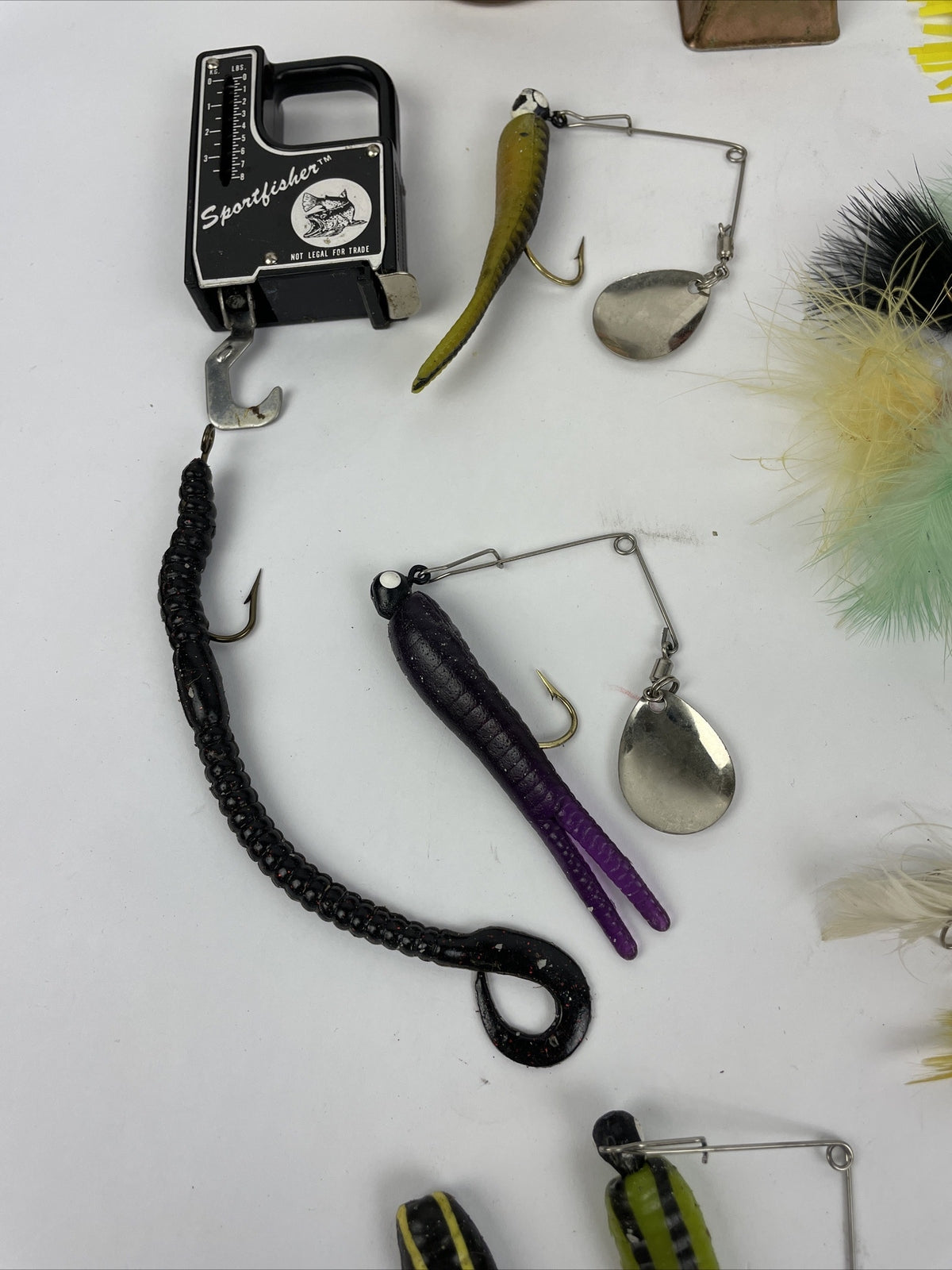 Fishing Lure Lot 50 + Pieces Weed Wing Frog Spinner Jitterbug USA JAPAN - LOOK