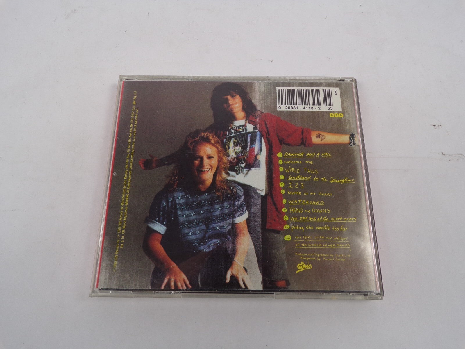 Indigo Girls Nomads Indians Saints Hammer And A Nail Welcome Me World FallsCD#26