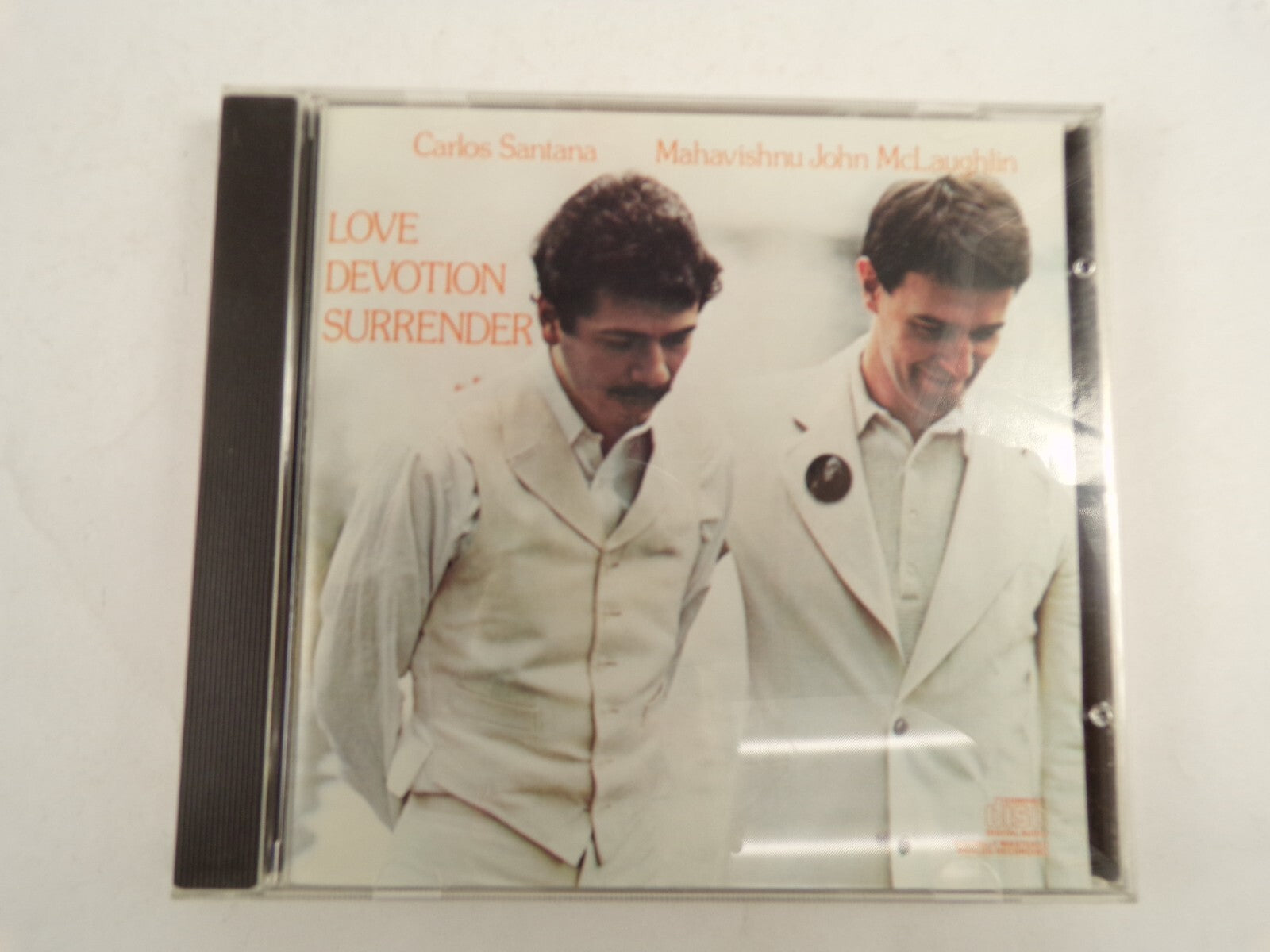 Santana Mclaughlin Love Devotion Surrender Naima Meditation CD#48