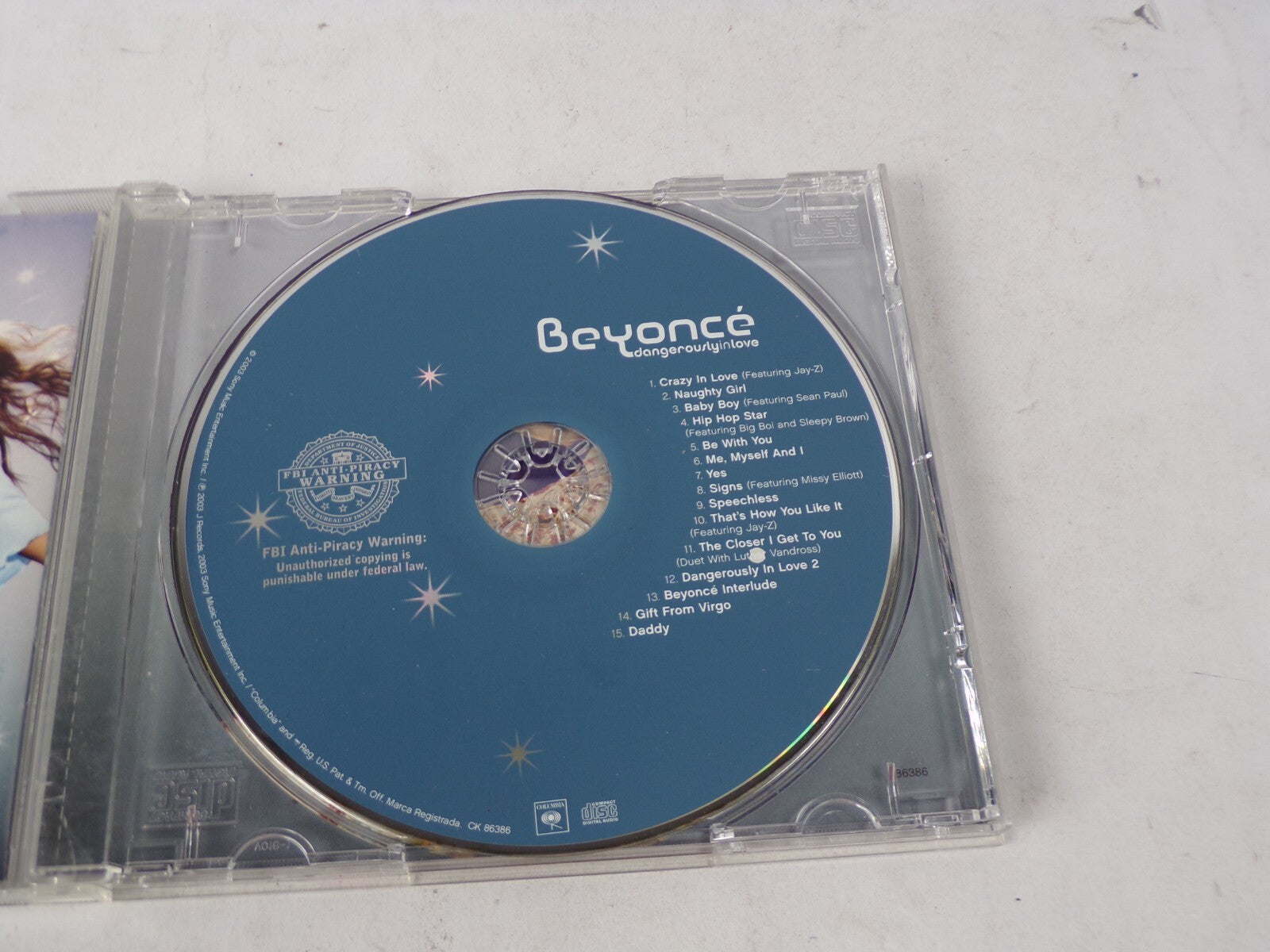 Beyonce Dangerously In Love Crazy In Love Naughty Girl Baby Boy Hip Hop StaCD#62
