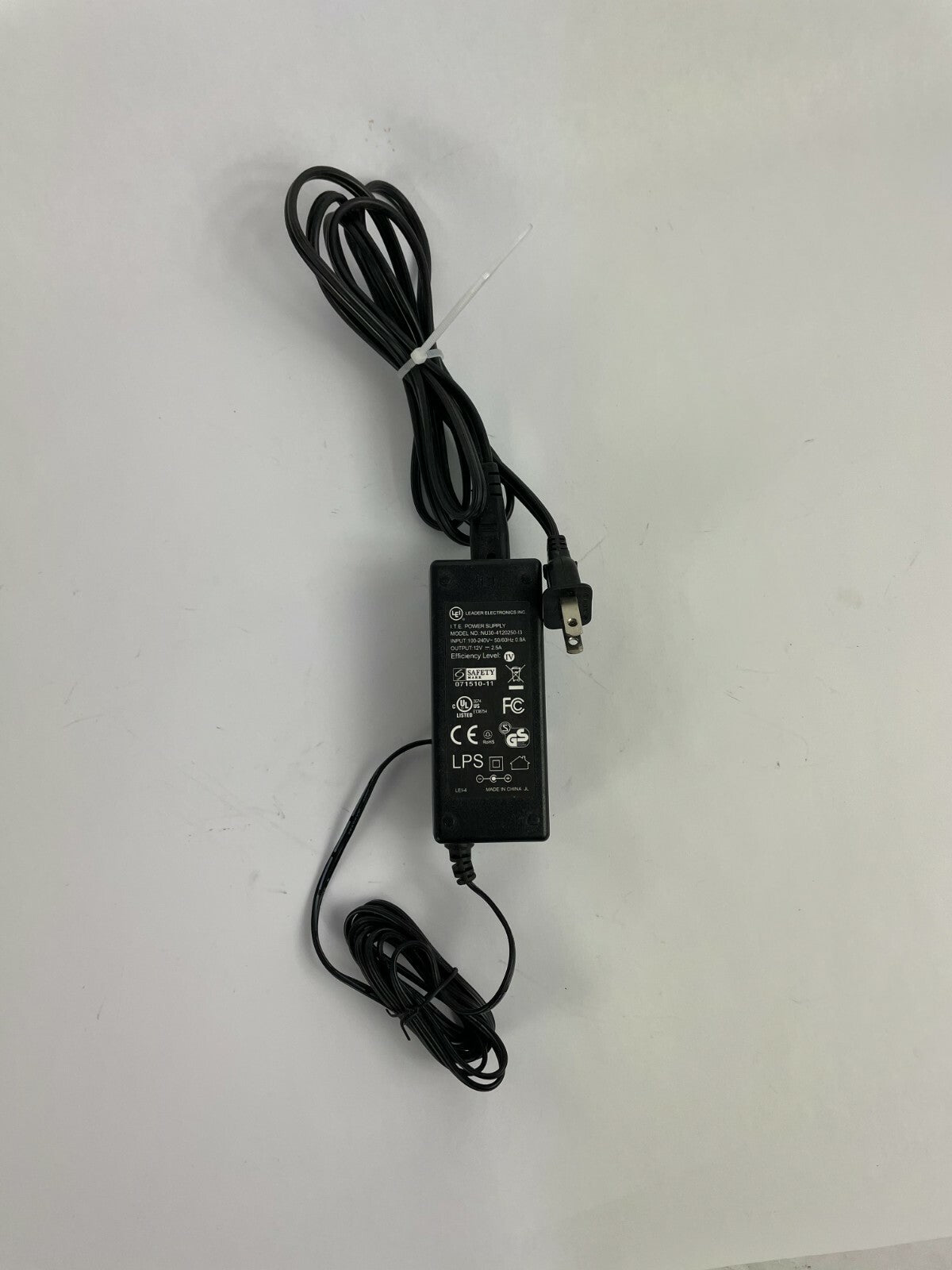 Genuine LEI NU30-4120250-I3 Output 12 V 2.5 A Power Supply Adapter A62