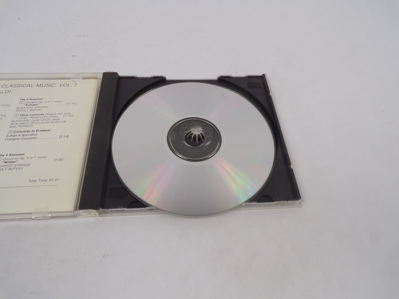 Masters Of Classical Music Vivaldi Concerto For Oboe Concerto For Wind And CD#70