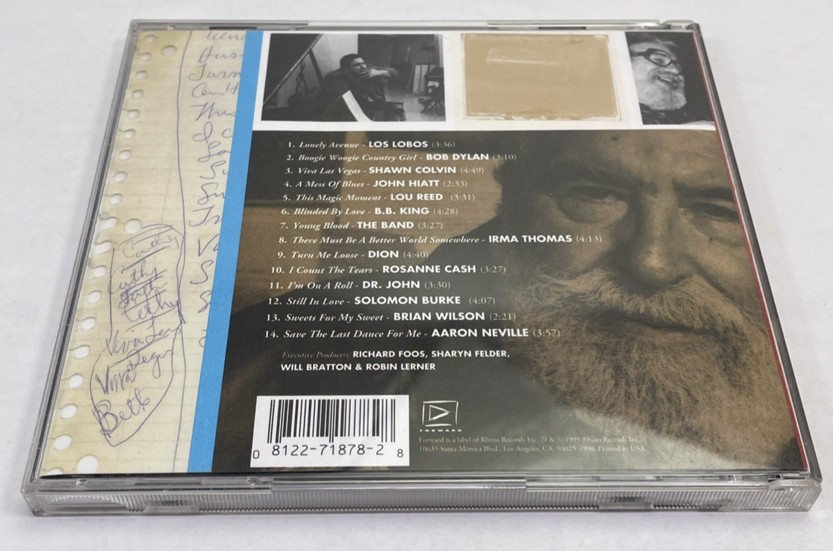 A Tribute to Doc Pomus Till the Night is Gone CD Dylan Dion Lou Reed The Band