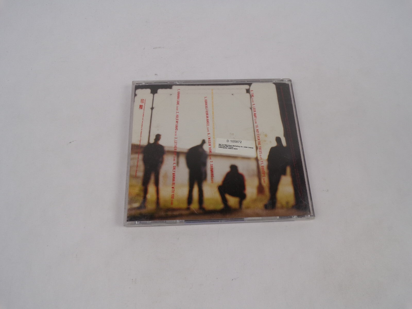Hootie & The Blowfish Cracked Rear View Hannah Jane Hold My Hand Let Her CD#69
