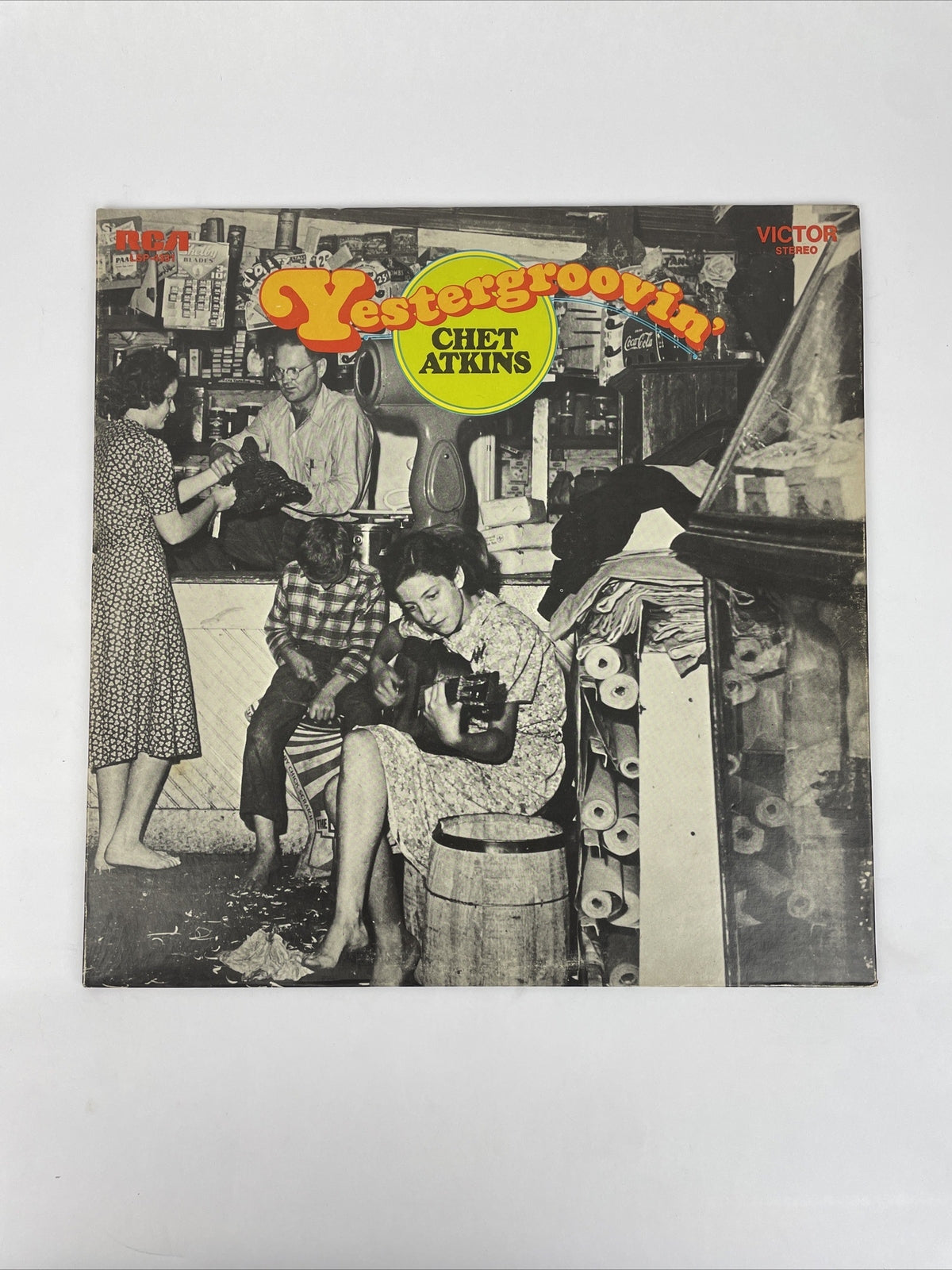 Chet Atkins ‎Yestergroovin' ‘ Vinyl LP US 1970 LSP 4331 RCA Victor K89