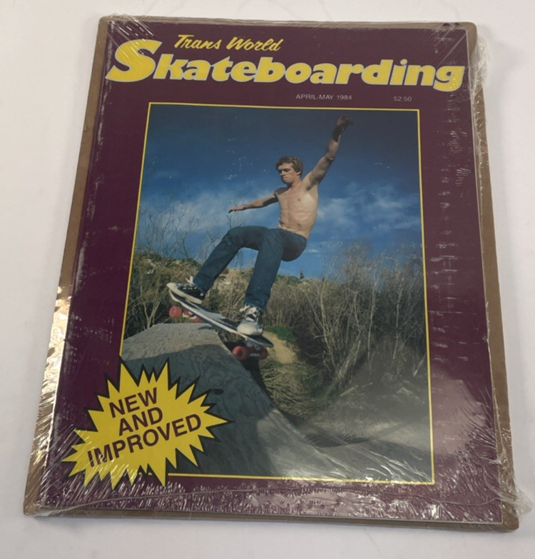 Vintage Transworld Skateboarding Magazine April - May 1984 ( TransWorld ) VGC