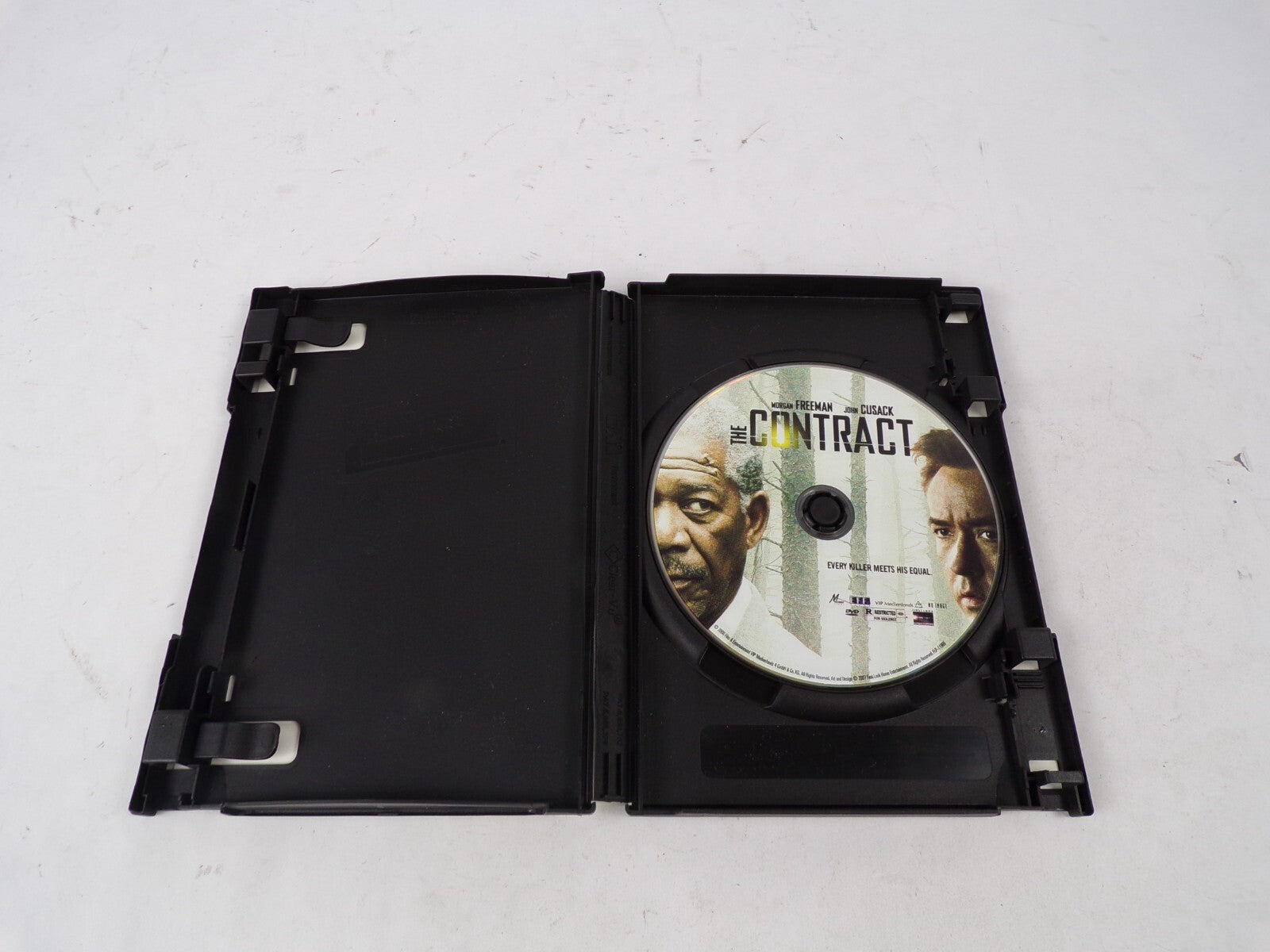 The Cntract Morgan Freeman John Cusack Every Killer Meets His Equal DVD Movies
