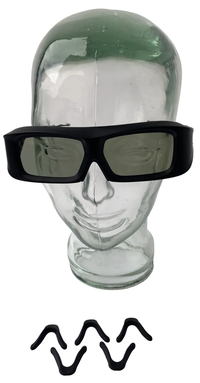 XPAND VISION 3D X103-C1 Infinity 3D Active Pro Glasses w 5 nose pieces - Black