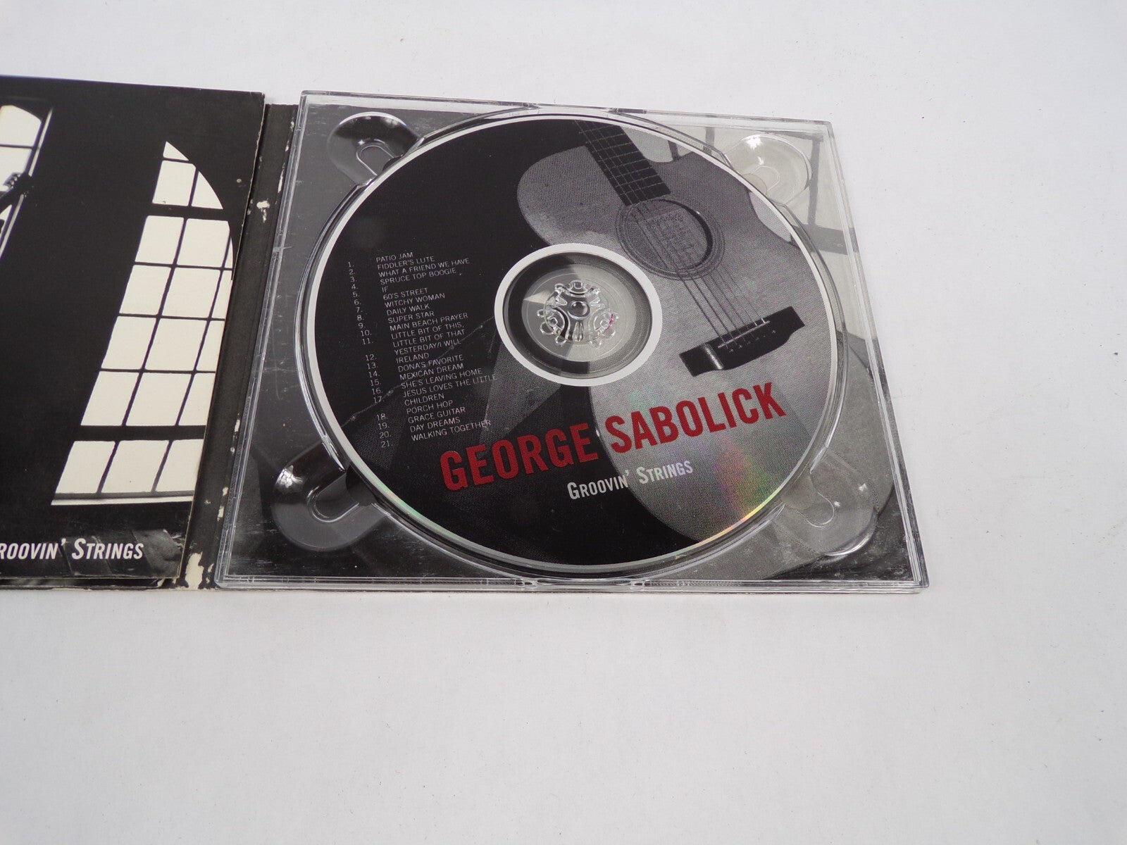 George Sabolick Groovin' Strings Patio Jam Fiddler's Lute What A Friend We CD#63