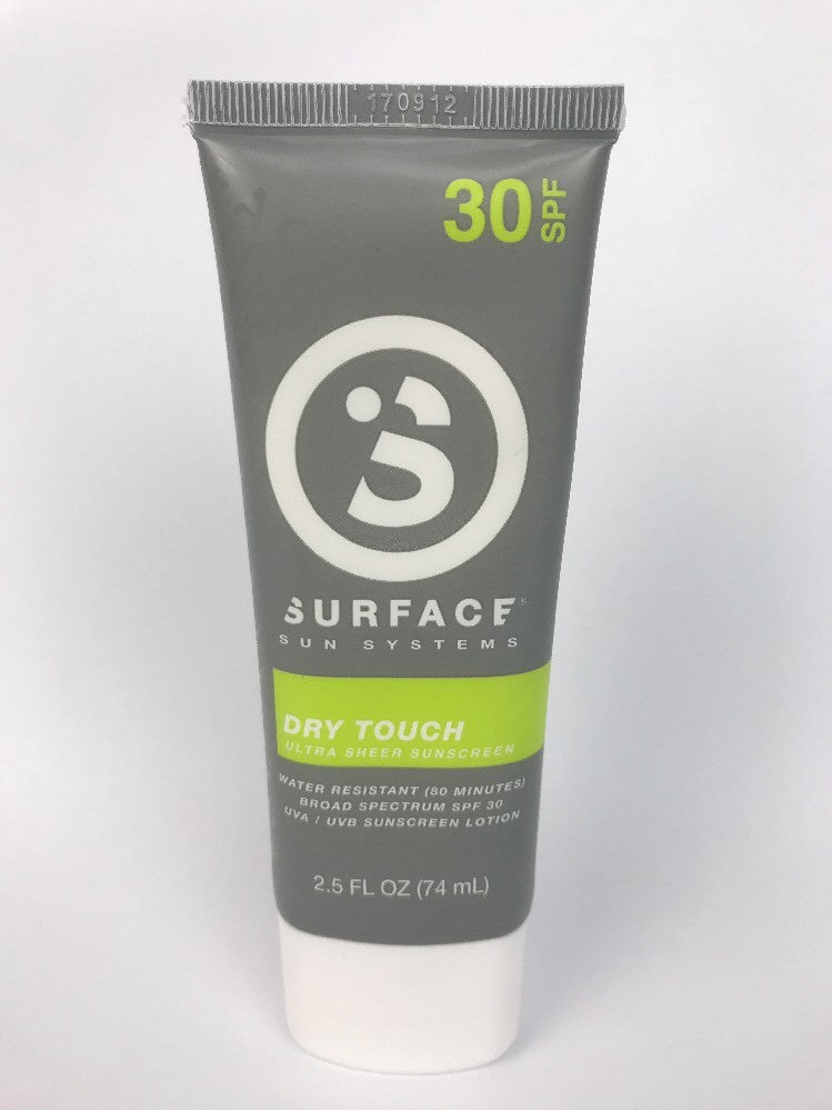 SURFACE SUNSCREEN DRY TOUCH LOTION SPF30 2.5oz. ULTRA SHEER SUNSCREEN