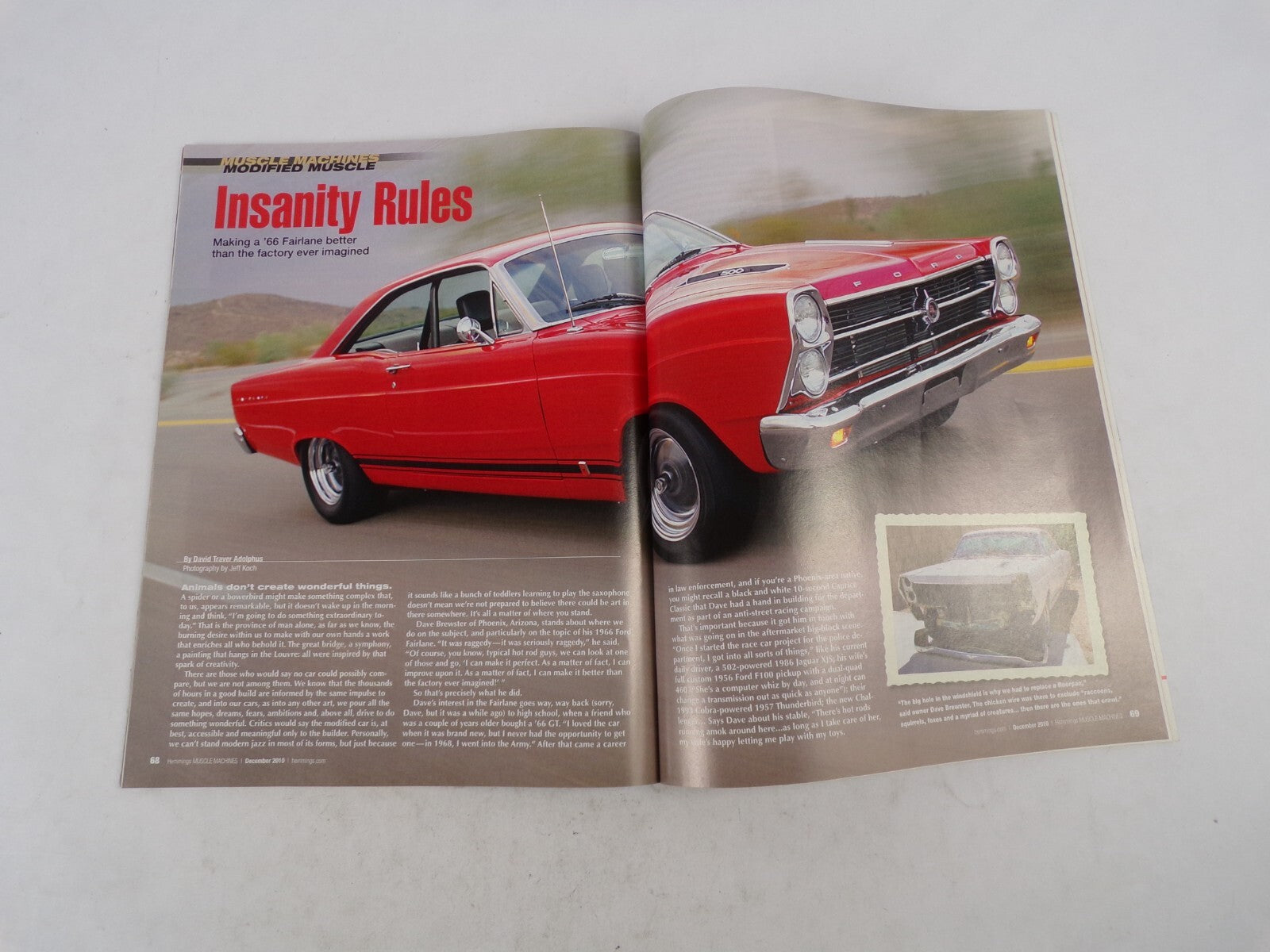 December 2010 Muscle Machines Magazine The Unknown Big-Block Chevelle Inside Buy