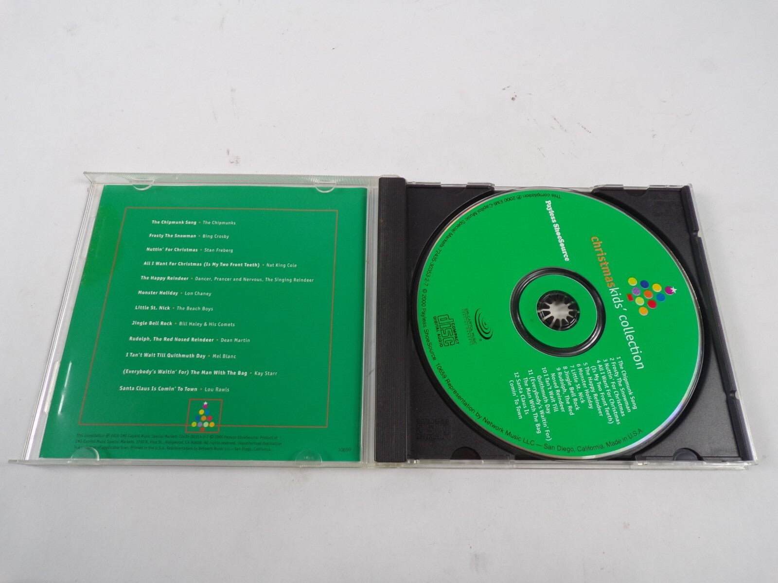 Christmas Kids' Collection The Chipmunk Song Frosty The Snowman CD#51