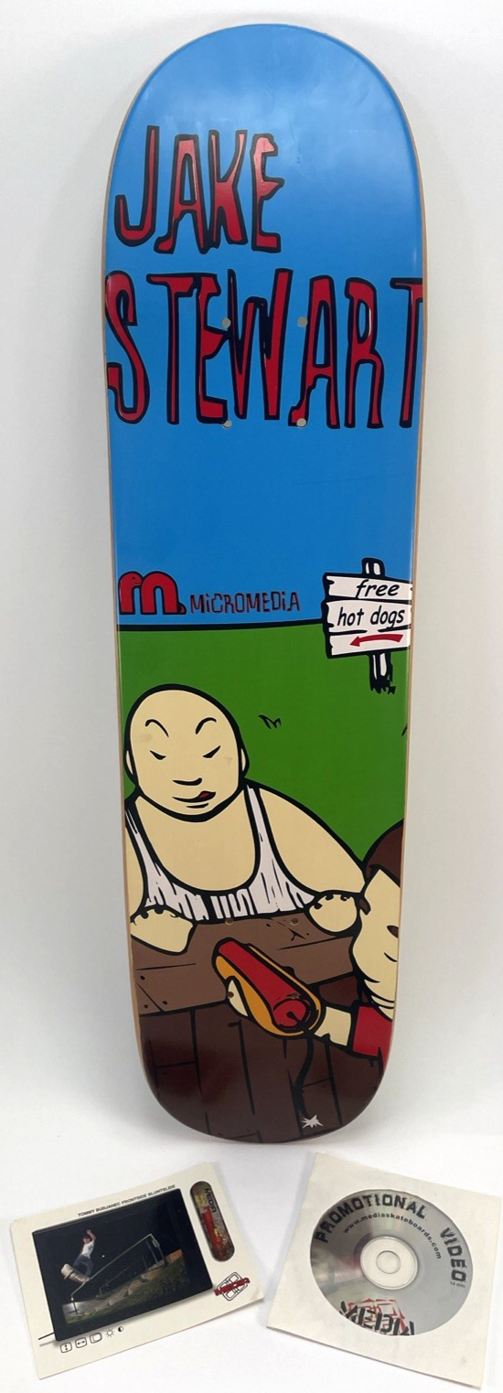Micro Media Skateboards Skateboard Deck Jake Stewart Juvenile Delinquent Series