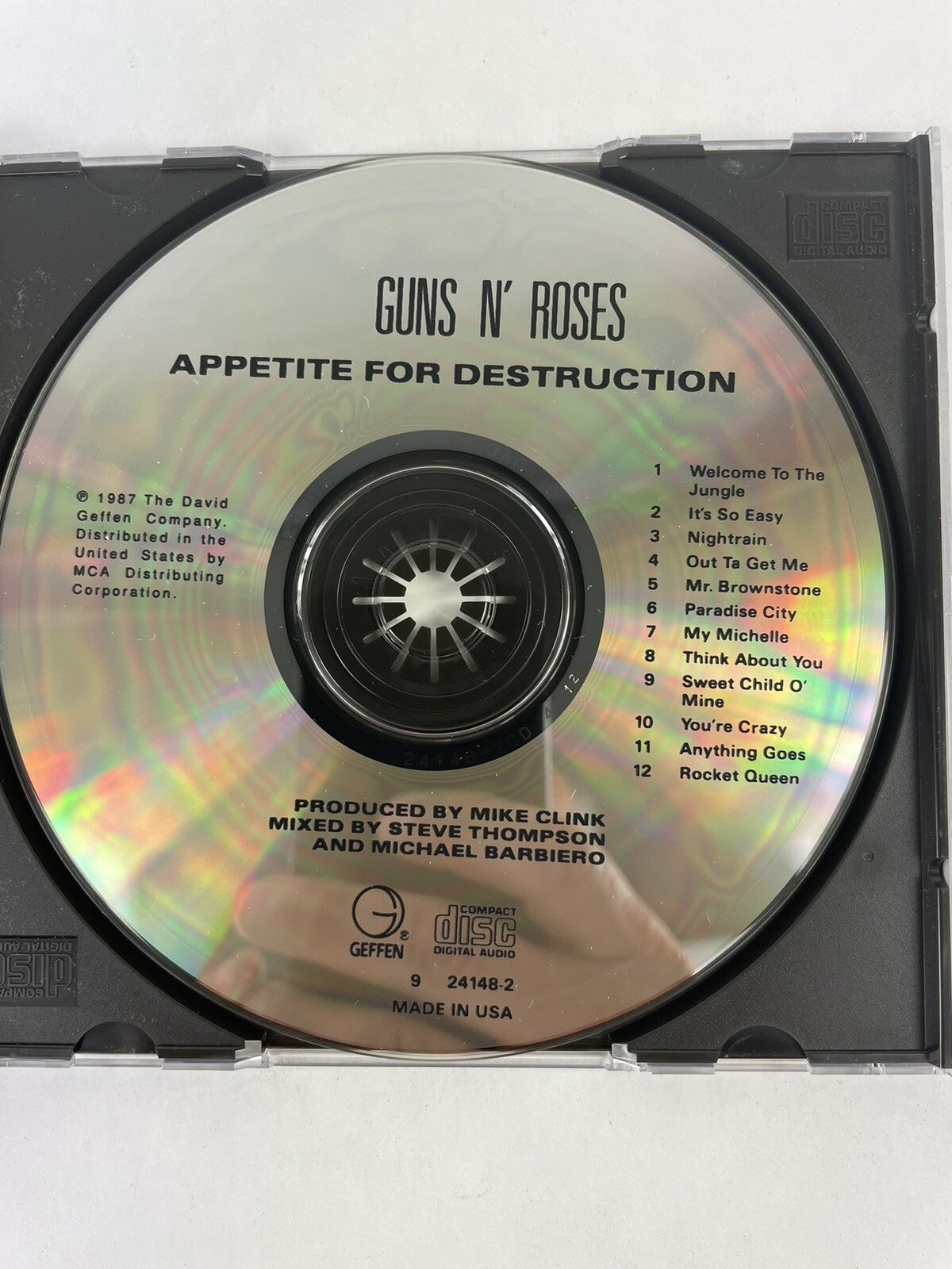 Appetite for Destruction by Guns N' Roses (CD, 1991)  #3