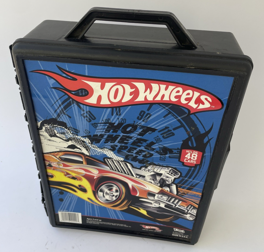 Hot Wheels Mattel Carrying Case Holds 48 Cars 2011 Mattel Tara Toy Corporation