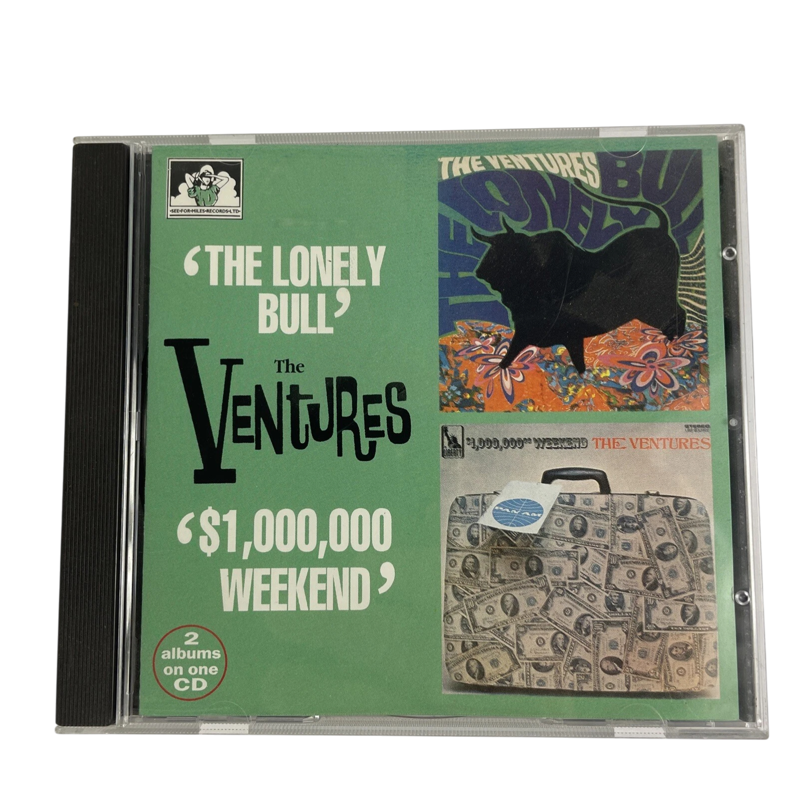 The Ventures "The Lonely Bull/$1,000,000 Weekend" CD   #20