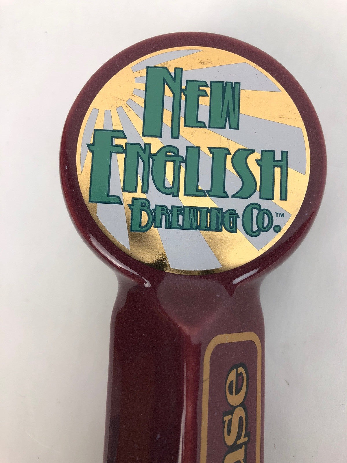 New English Brewing Brewery Special Release Beer Tap Handle California San Diego