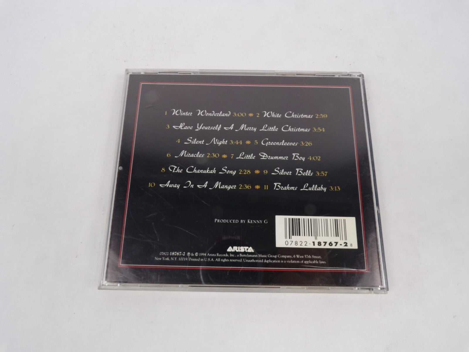 Enny G Miravles The Holiday Album Winter Wonderland White Christmas Have CD#63