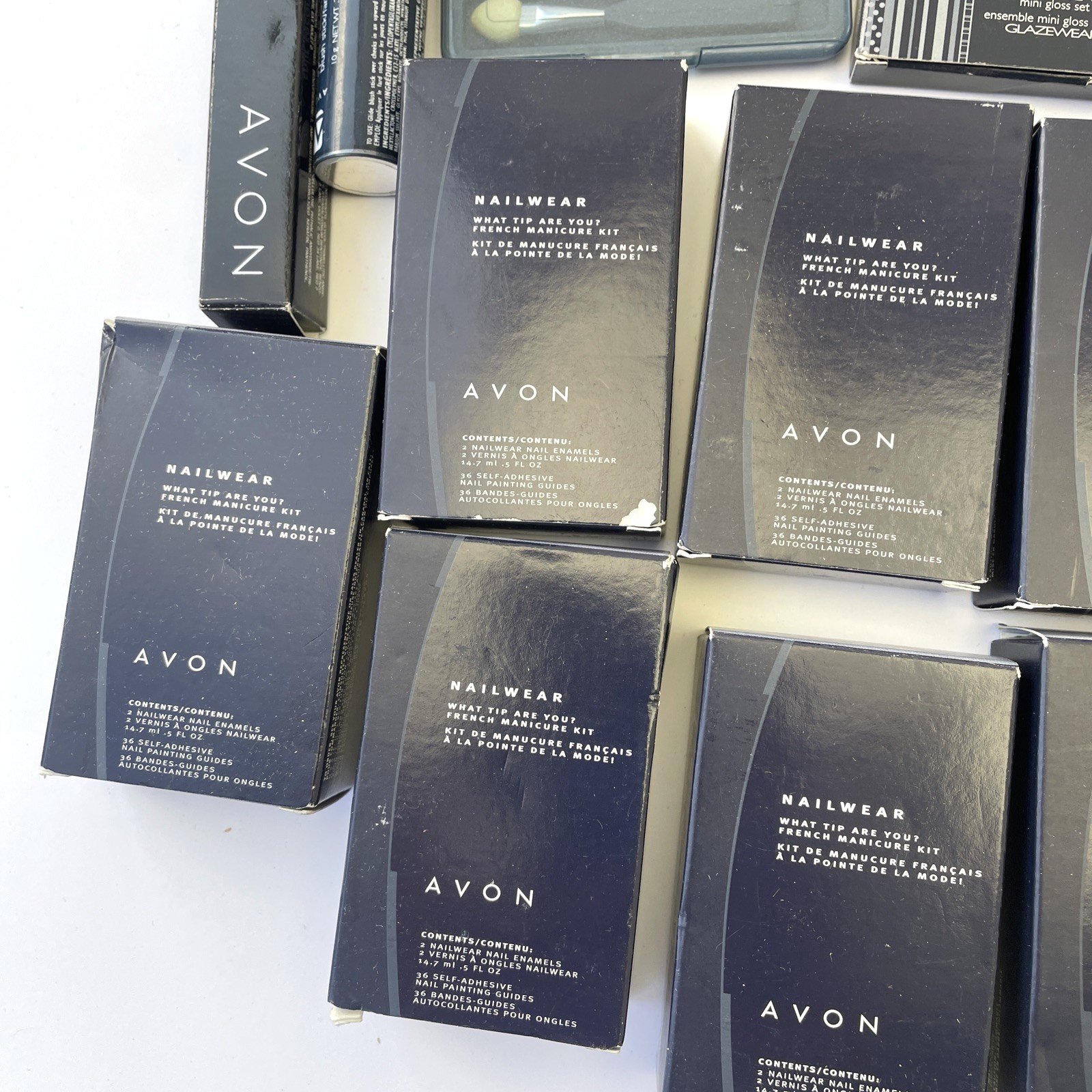 Avon Huge Lot Of 100+ AVON ANEW Cremes Make Up Glazewear Blush Nailwear Lipstick