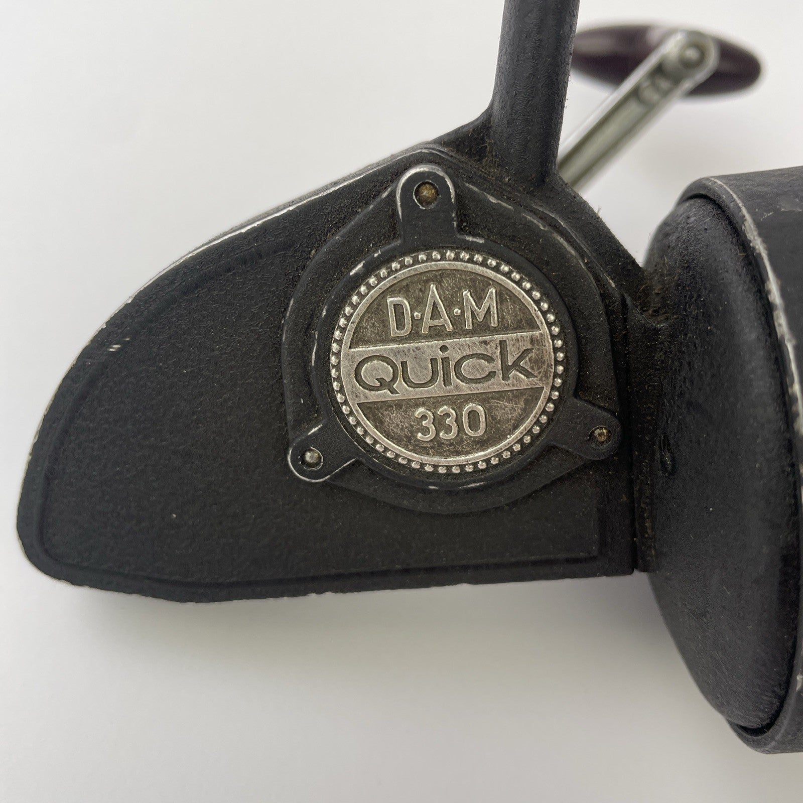 3 x Vintage Fishing Reels DAM QUICK 330 South Bend OREN-O-MATIC Mitchell Garcia