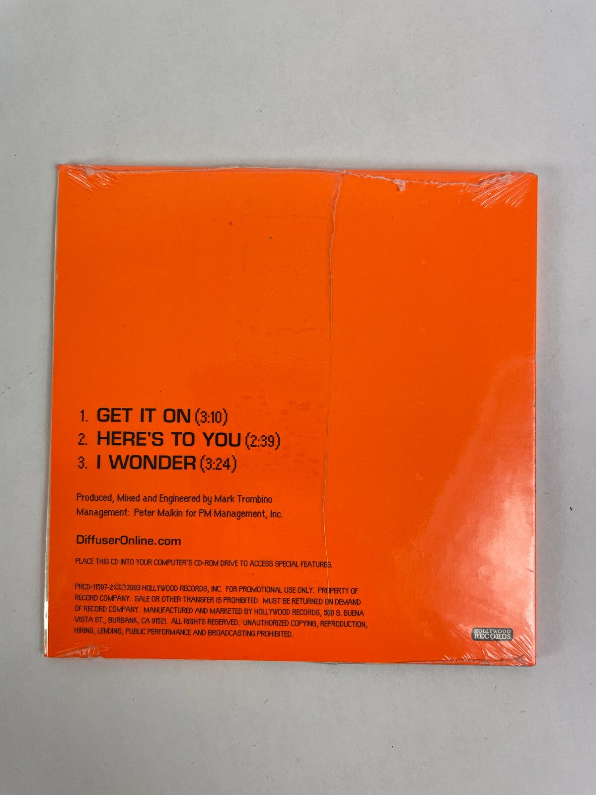 Diffuser Get It On Here's To You I Wonder Disc Q11