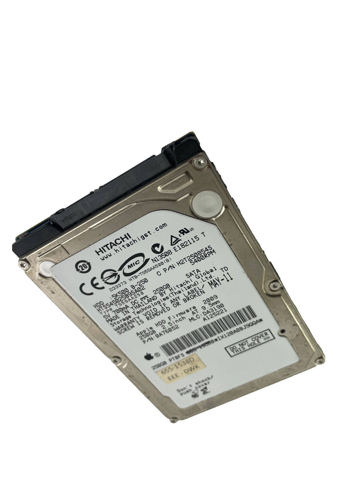 Hitachi  Model HTS545025B9SA02 SATA 250GB Internal Hard Drive Cache 8 MB