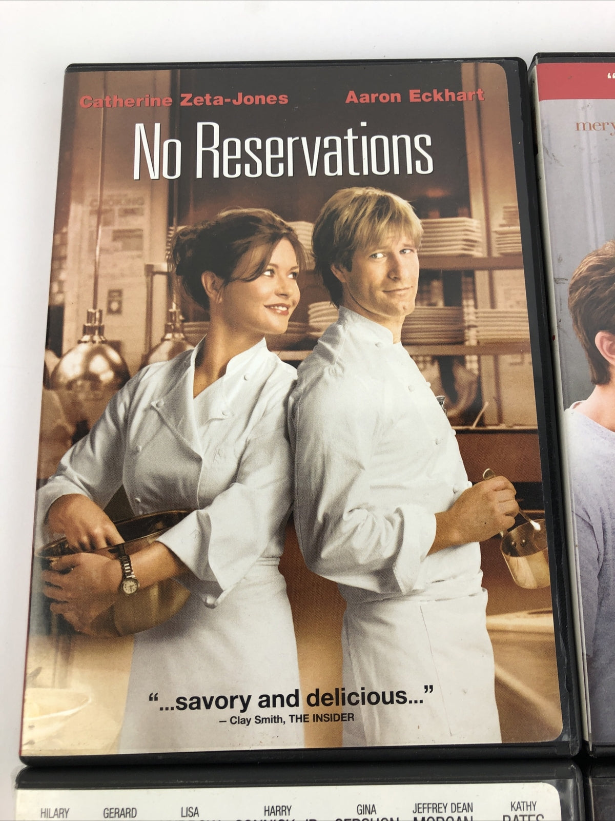 Lot Of 4 Romantic Comedy Movies On DVD Rom-Com - No Reservations - Prime - 