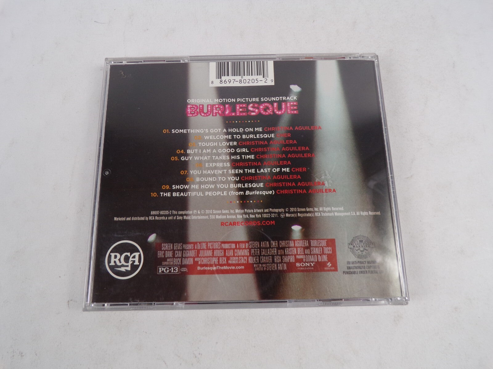 Brulesque Original Motion Picture Soundtrack Something Got A Hold On Me CD#54