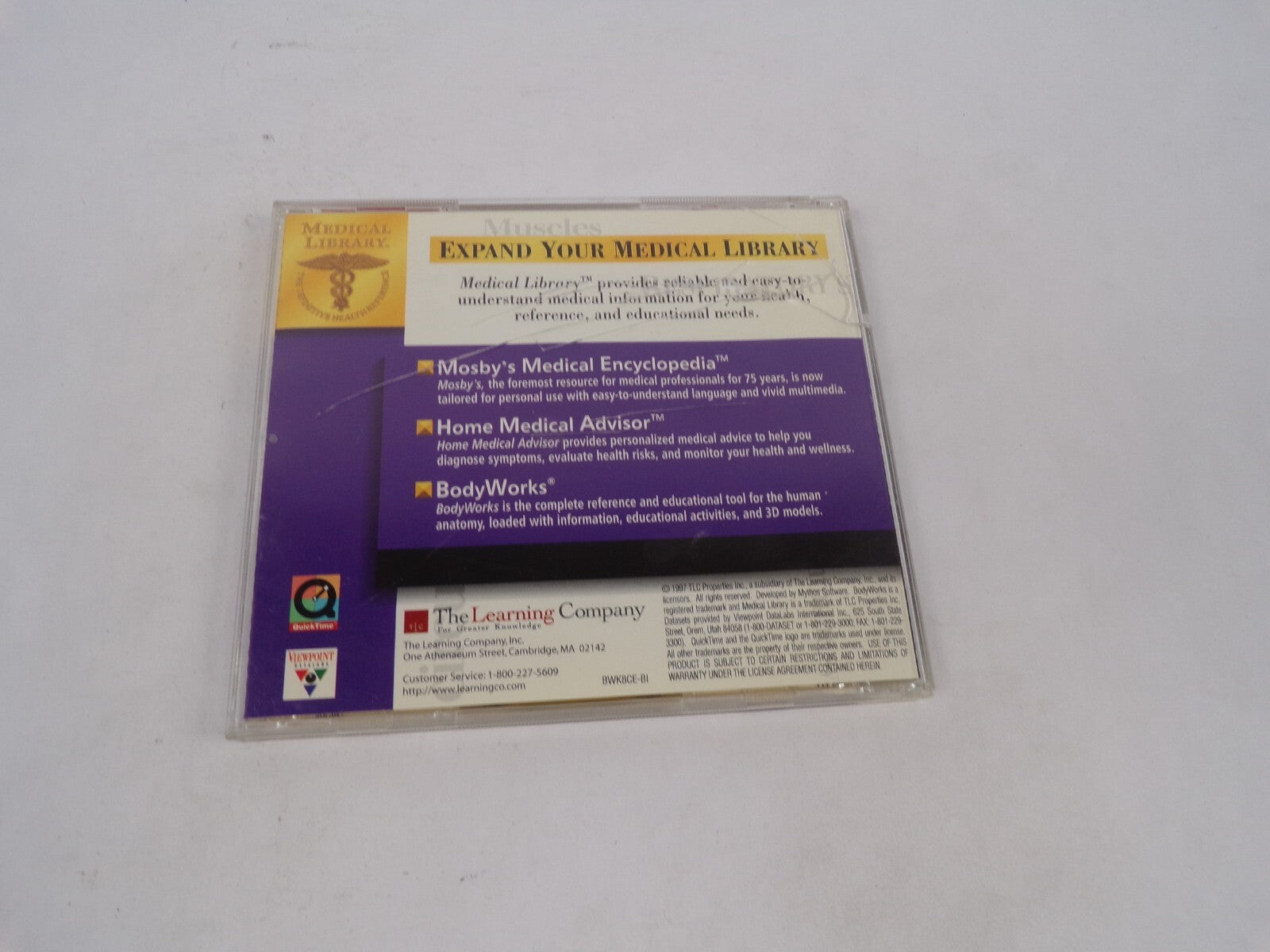 Body Works A 3D Journey Through The Human Anatomy Mosbys Medical CD#70