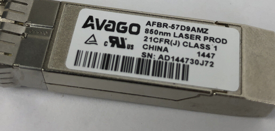 AVAGO AFBR-57D9AMZ 850mm LASER PROD 21CFR(J) CLASS 1 Short Range Transceiver