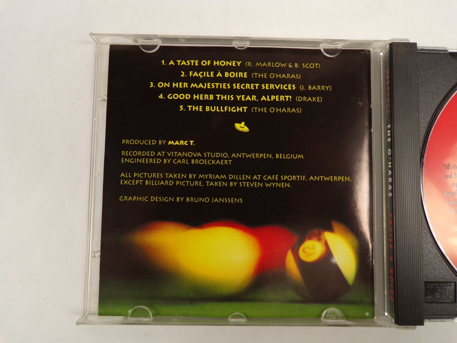 The Oharas Facile A Boire A Taste Of Honey Facile A Boire CD#49