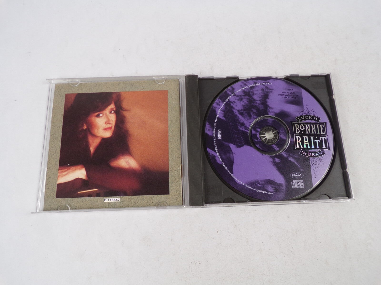 Luck Of Bonnie Raitt The Draw Something To Talk About Good Man, Good Woman CD#34