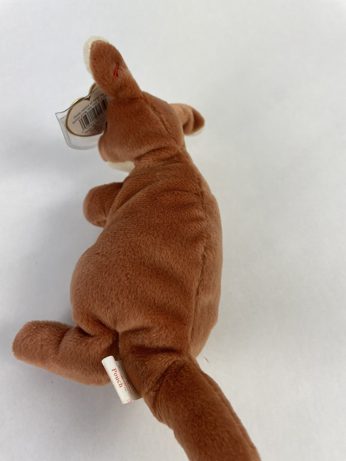 TY Beanie Baby - POUCH the Kangaroo (7 inch) - MWMTs Stuffed Animal Toy 1996
