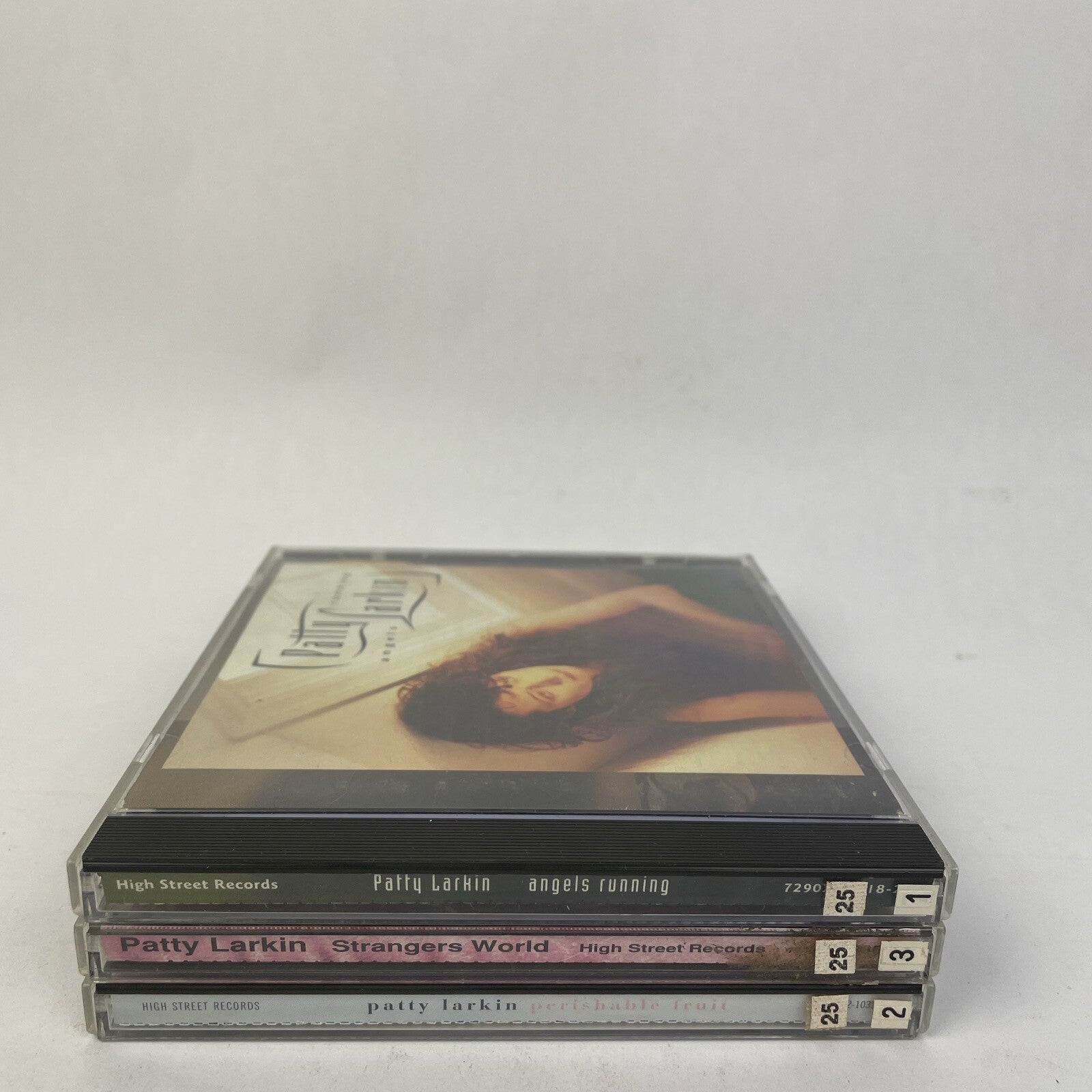 3 x Patty Larkin CD LOT - Strangers World - Angels  Running - Perishable Fruit L