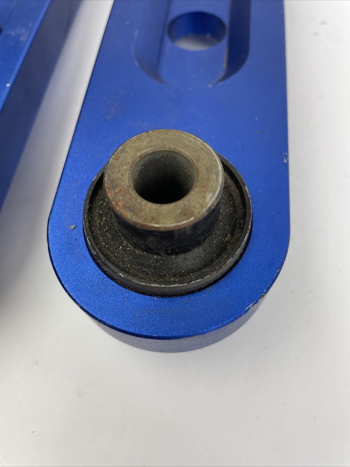 Megan Racing rear control arm bar blue