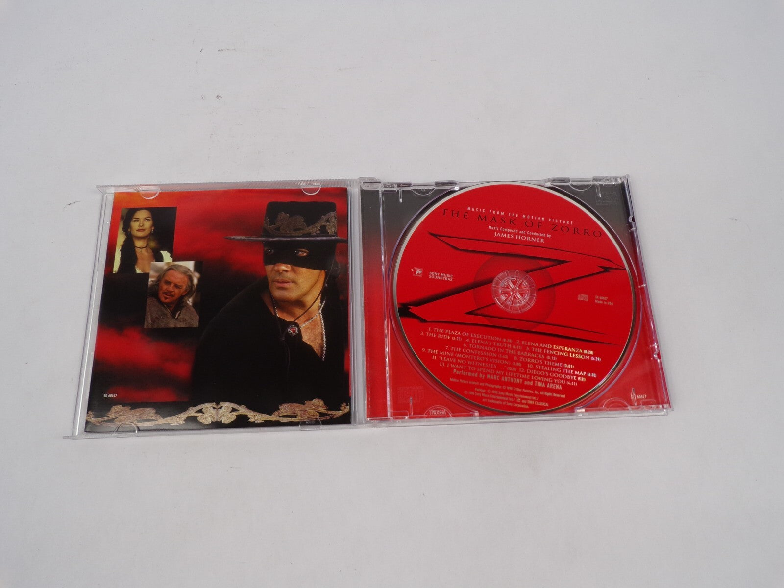 Music From The Motion Picture The Mask Of Zorro The Plaza Of Execution CD#68
