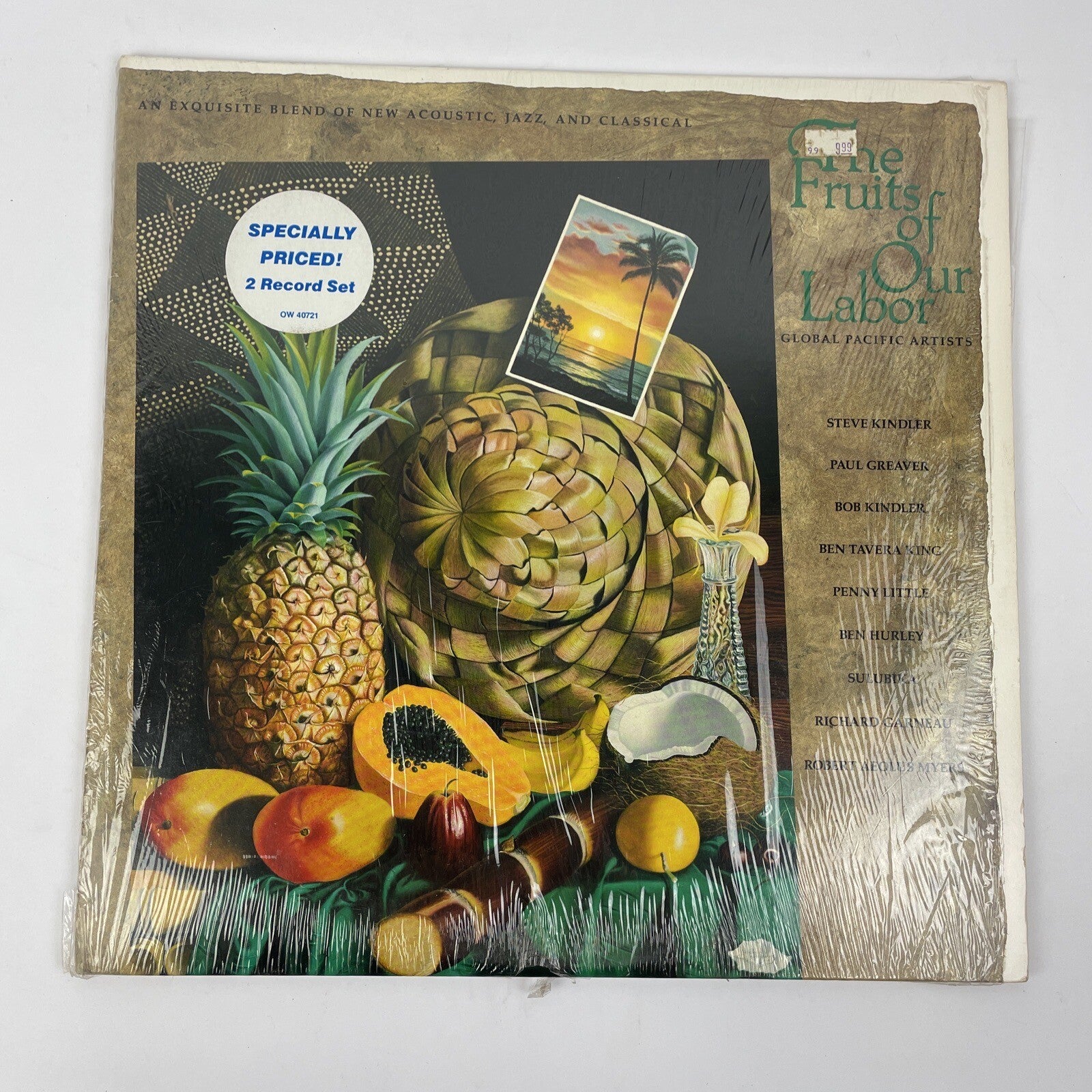 Various Artists The Fruits of Our Labor Global Pacific Artists Acoustic, Jazz LP