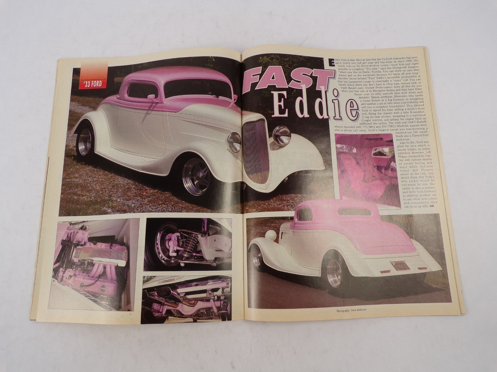 September 1992 Hot Rodding Magazine Fastest Street Cars In America! Best Super