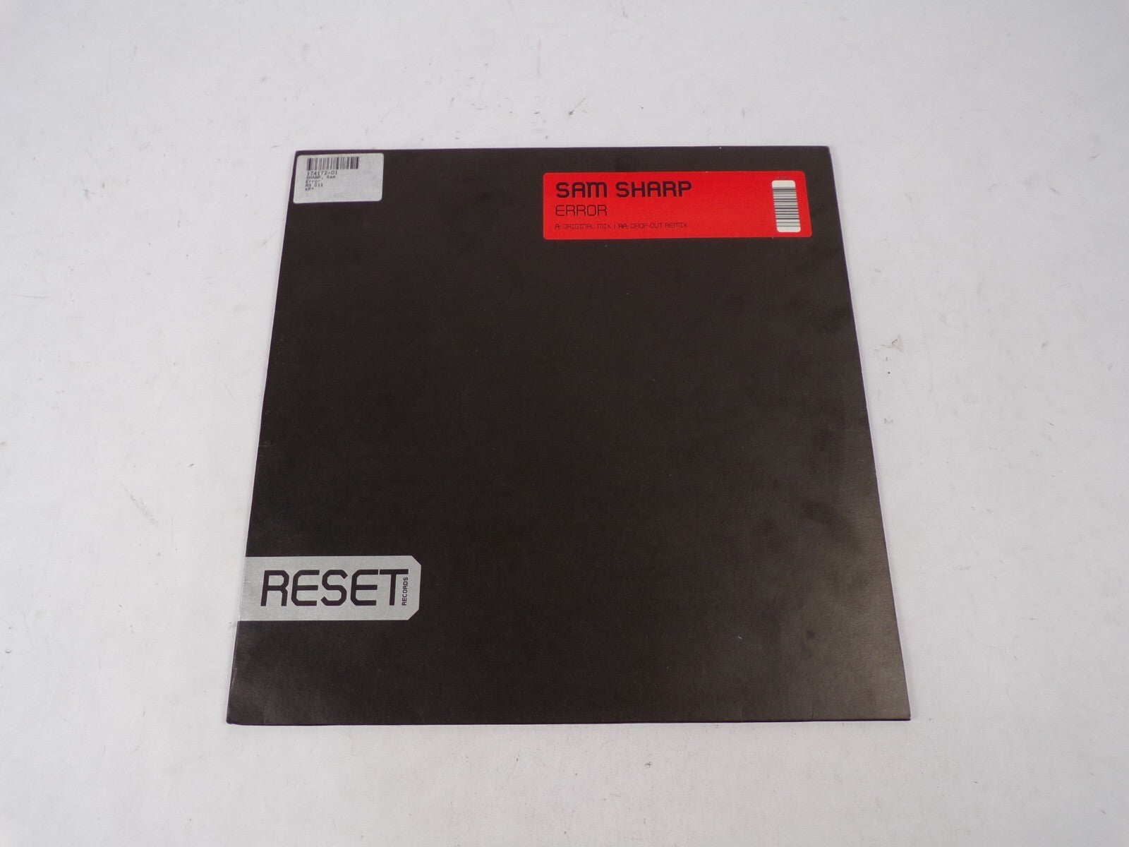Sam Sharp Error Original Drop-out Remix Vinyl Record