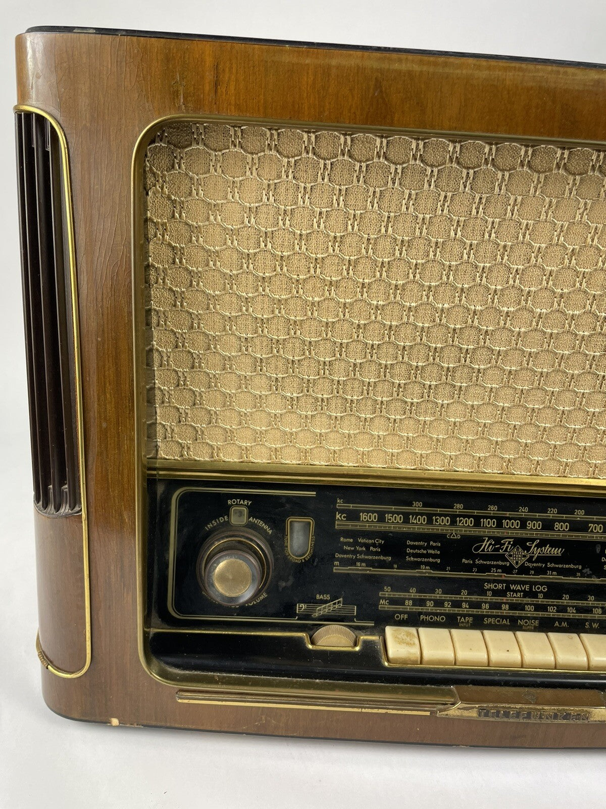 Telefunken Opus 6 HiFi Radio System Licensed by Armstrong Amplifier West Germany