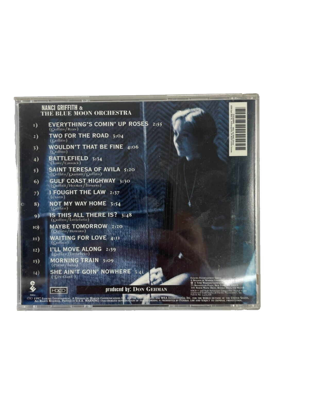 Blue Roses From The Moons Nanci Griffith Two For The Road Battlefield #F-G