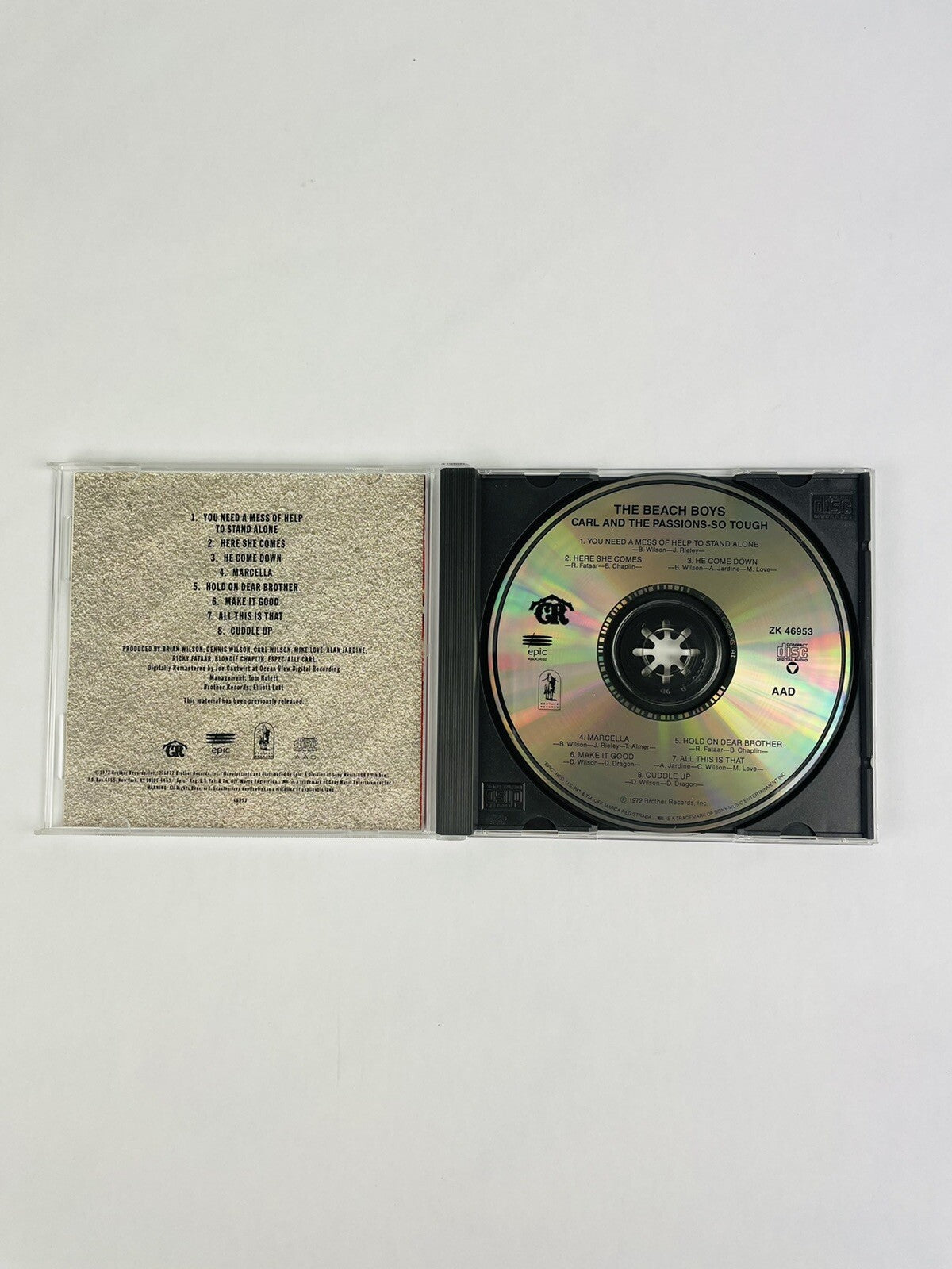 The Beach Boys - Carl and the Passions "So Tough" The Beach Boys CD XTVG #1