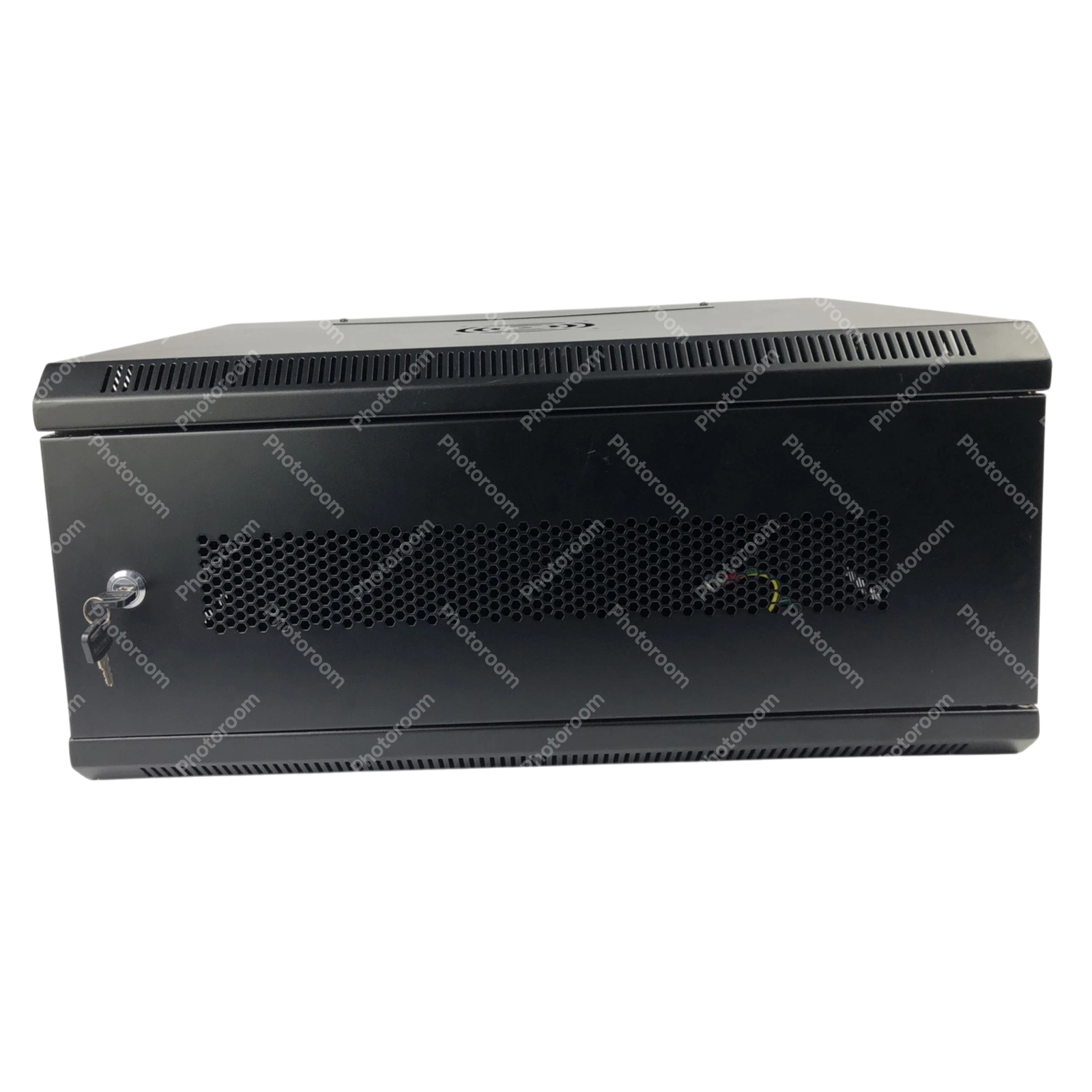 Fibretronix Wall Mount Rack Enclosure Steel Locking Storage Case 23.5"x17.5"x11"